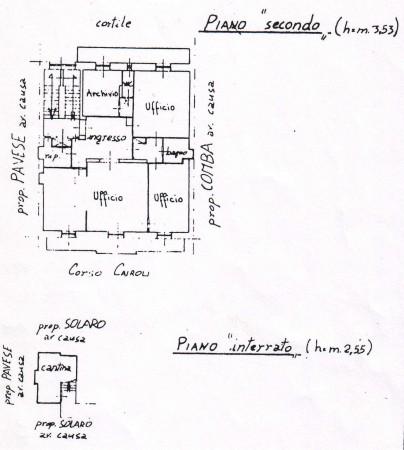 Ufficio in Corso Cairoli 32, Torino, {3} - Planimetria 1