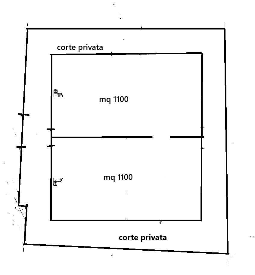 Capannone in Via Vittorio Alfieri, San Costanzo, {3} - Planimetria 1