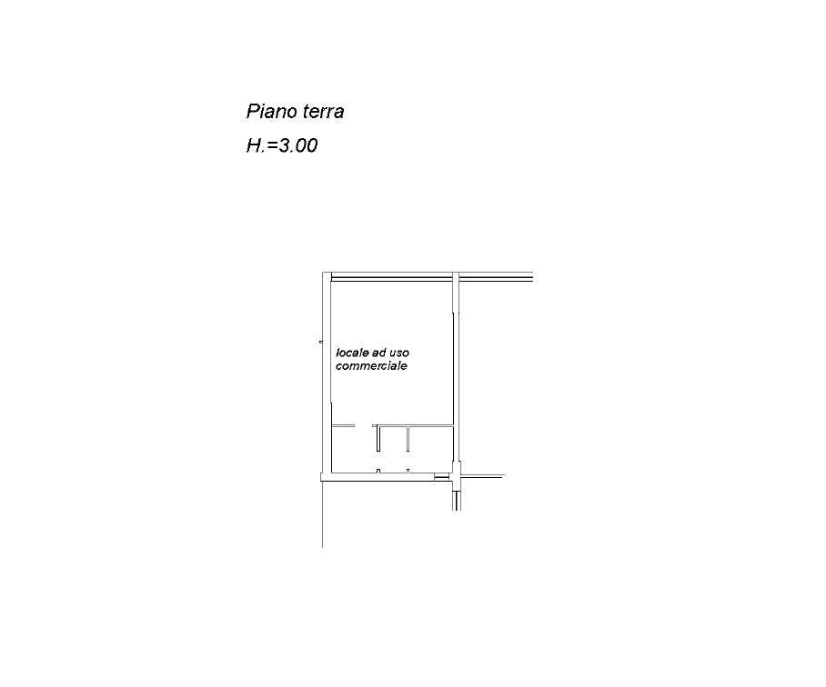 Negozio in Via dell'Industria 10, Ancona, {3} - Planimetria 1