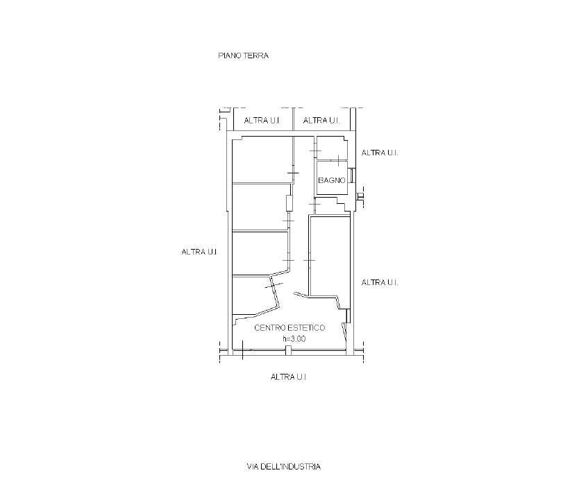 Palazzina commerciale in Via dell'Industria 10, Ancona, {3} - Planimetria 1
