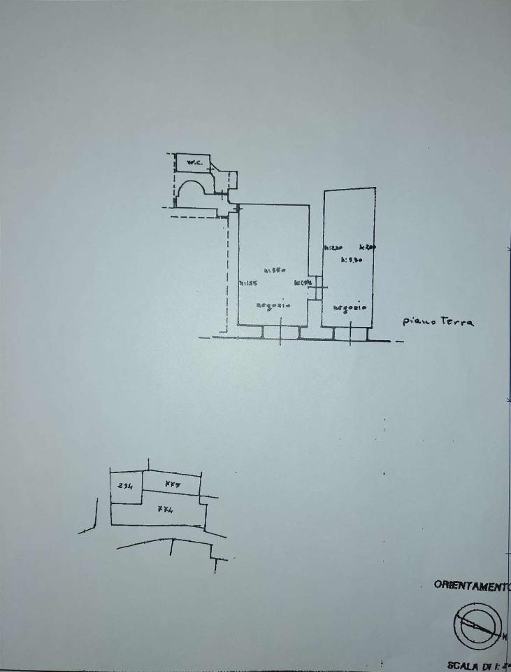 Negozio in Via del Fortino 2, Jesi, {3} - Planimetria 1
