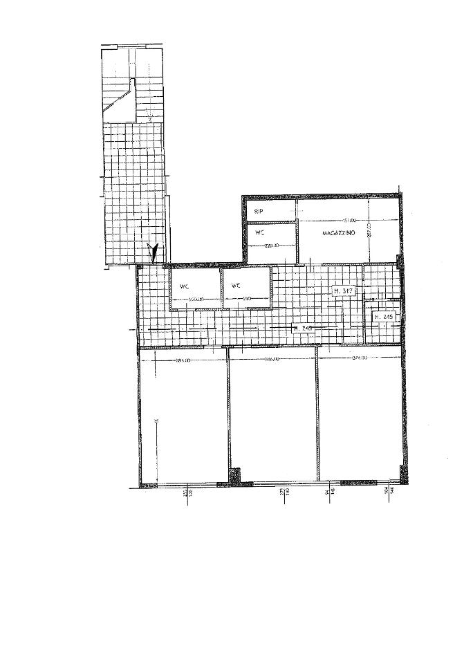 Capannone in dei Pelaghi 220, Livorno, {3} - Planimetria 1