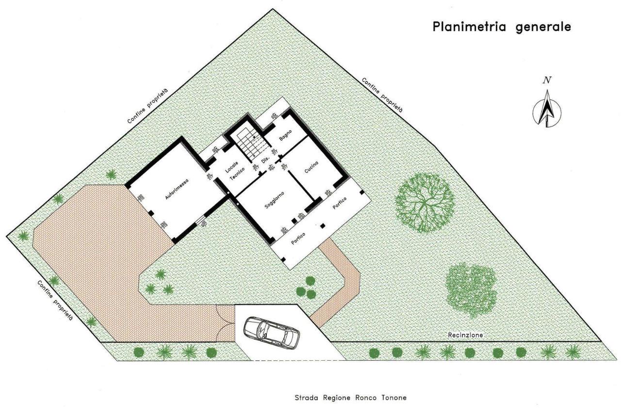 Terreno edificabile in Via Bazzera, Tollegno - Planimetria 1