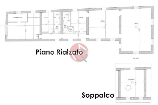 Negozio in Via Montevecchio, Fano, {3} - Planimetria 1