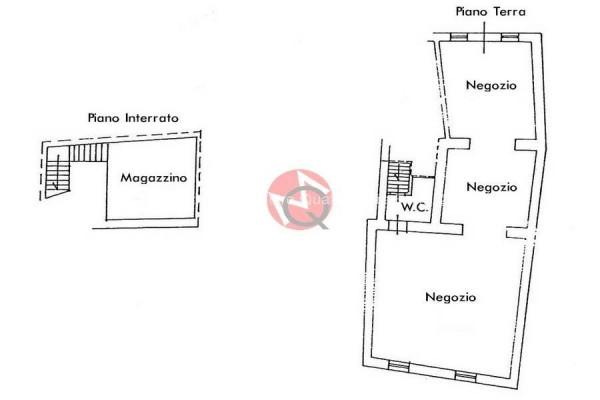 Negozio in Piazza Pier Maria Amiani, Fano, {3} - Planimetria 1