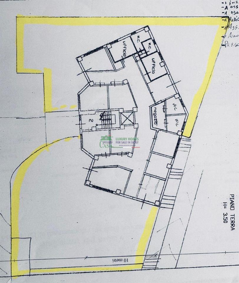 Locale commerciale in Via Paestum, Ragusa, {3} - Planimetria 1