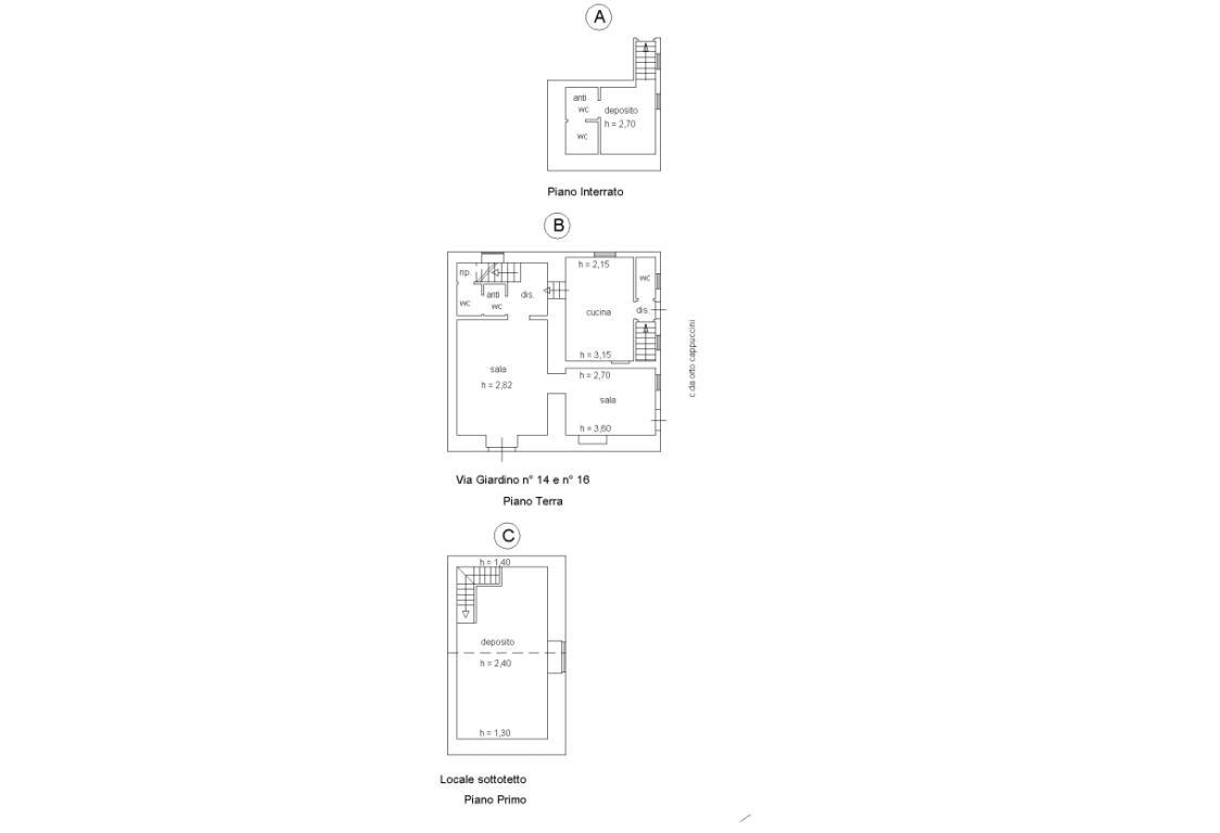 Palazzina commerciale in , Ragusa, {3} - Planimetria 1