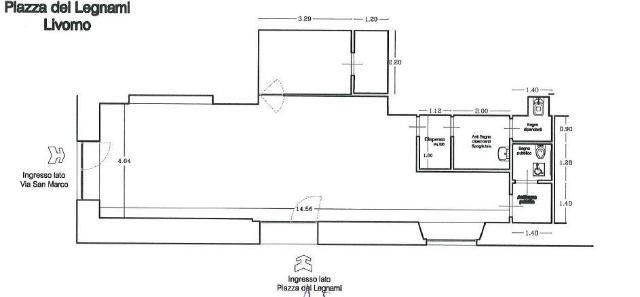 Geschäftsraum in Iazza dei Legn 1, Livorno - Foto 1