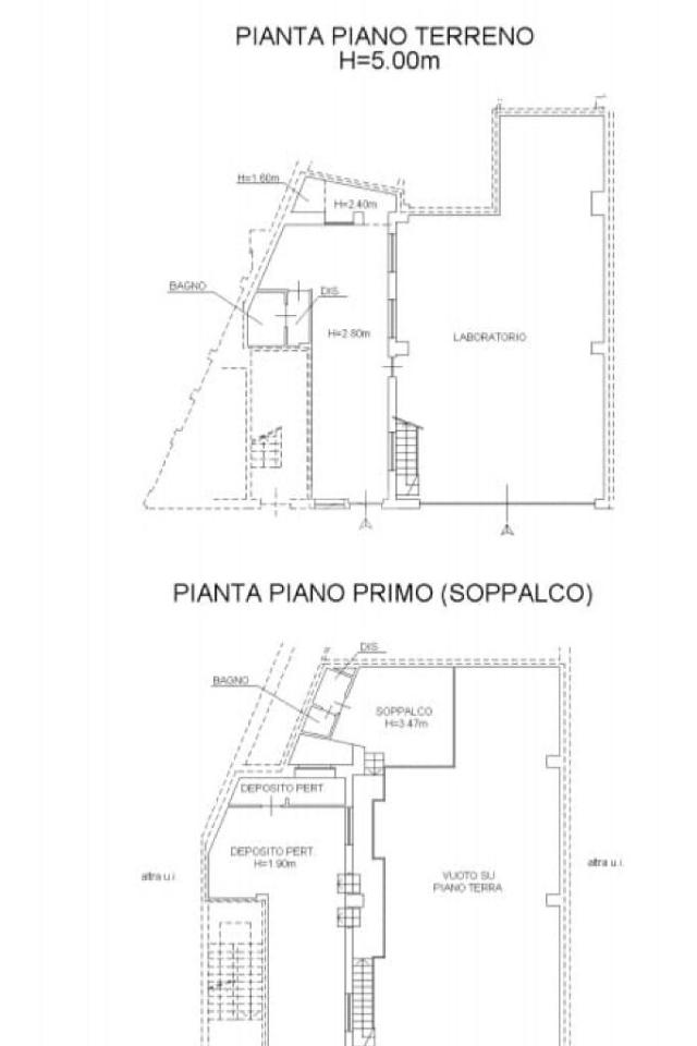 Laboratorio in Via Michele Buniva 3, Torino, {3} - Planimetria 1
