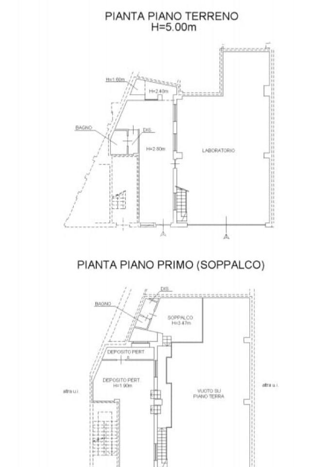 Laboratorio in Via Michele Buniva 3, Torino, {3} - Planimetria 1