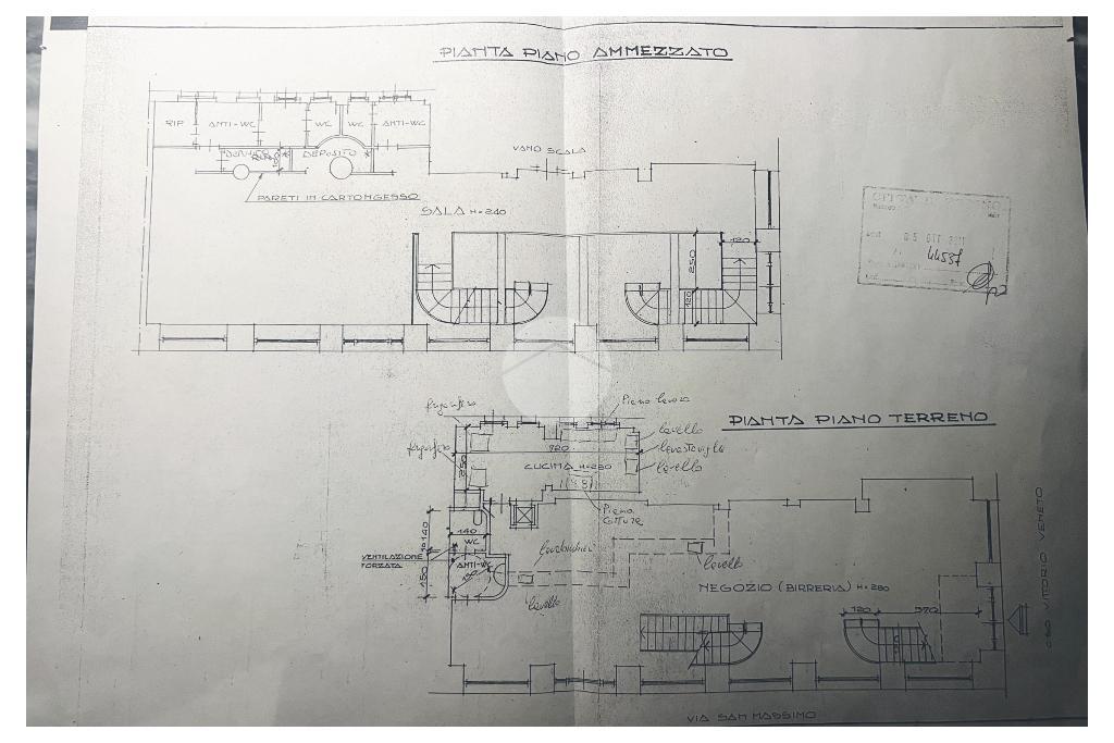 Negozio in Corso Vittorio Emanuele Secondo 24, Torino, {3} - Planimetria 1