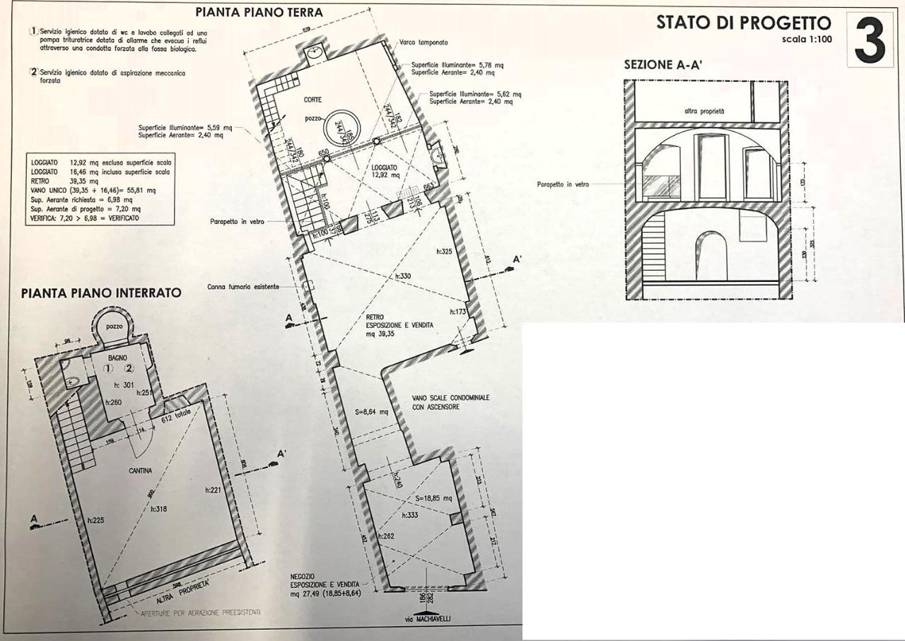 Locale commerciale in 50026 San Casciano in Val di Pesa Fi 50026, San Casciano In Val Di Pesa, {3} - Planimetria 1