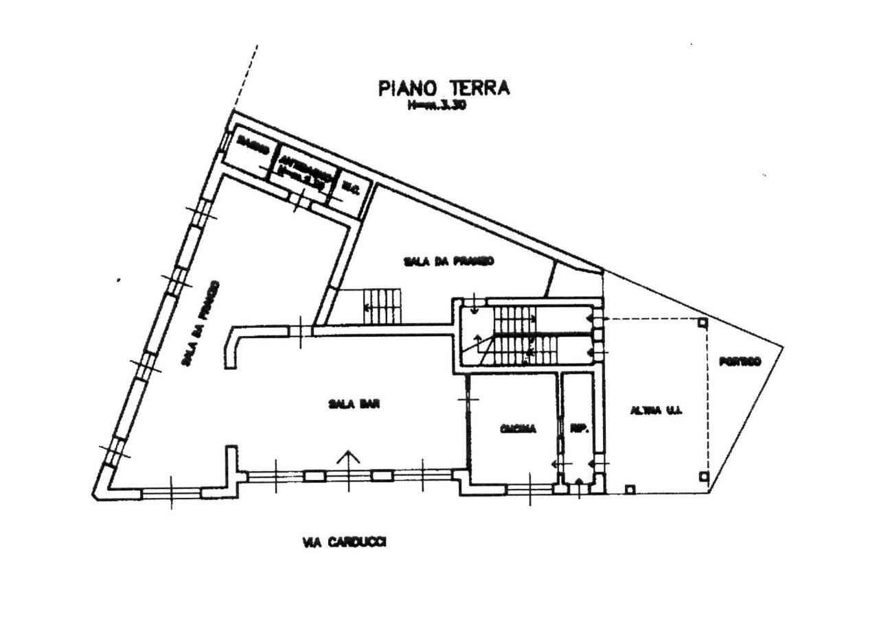 Negozio in Via Carducci 19, Gradisca D'Isonzo, {3} - Planimetria 1