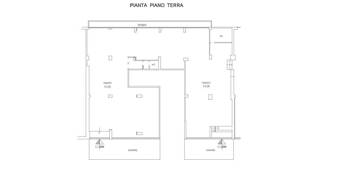 Negozio in , Siena, {3} - Planimetria 1