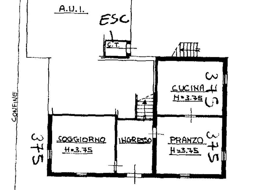 Villa in vendita, Via Roma, Gambettola - Planimetria 1