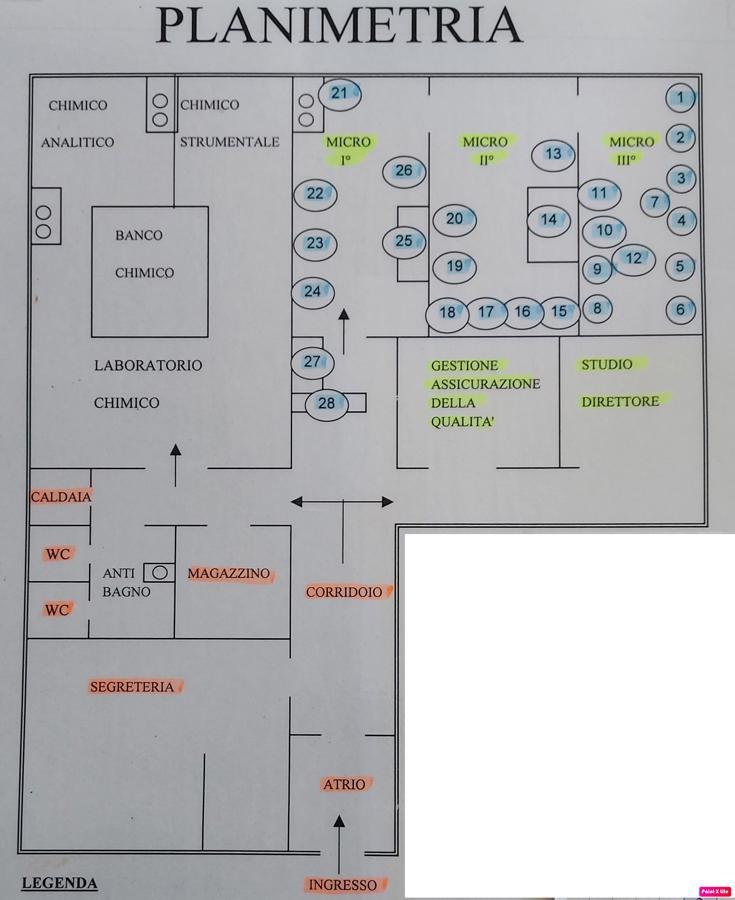 Laboratorio in vendita, Via dell'Artigianto 2, Siena - Planimetria 1