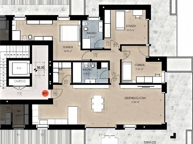 Penthouse in {3}, Via Verruca 28 - Foto 1