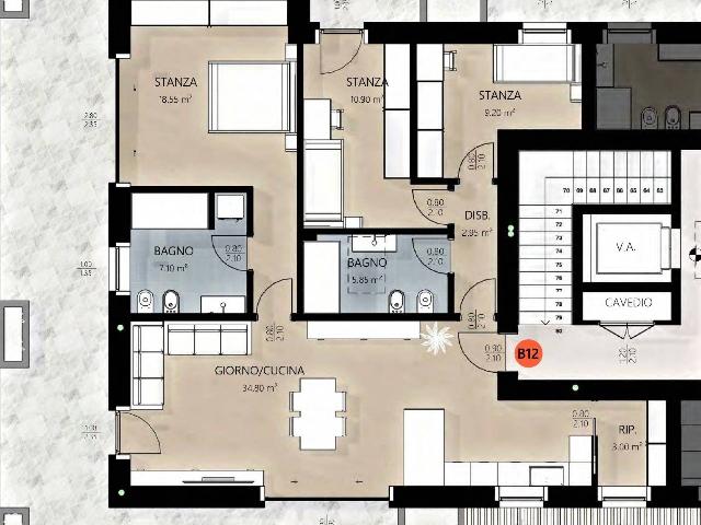 Penthouse in {3}, Via Verruca 28 - Foto 1