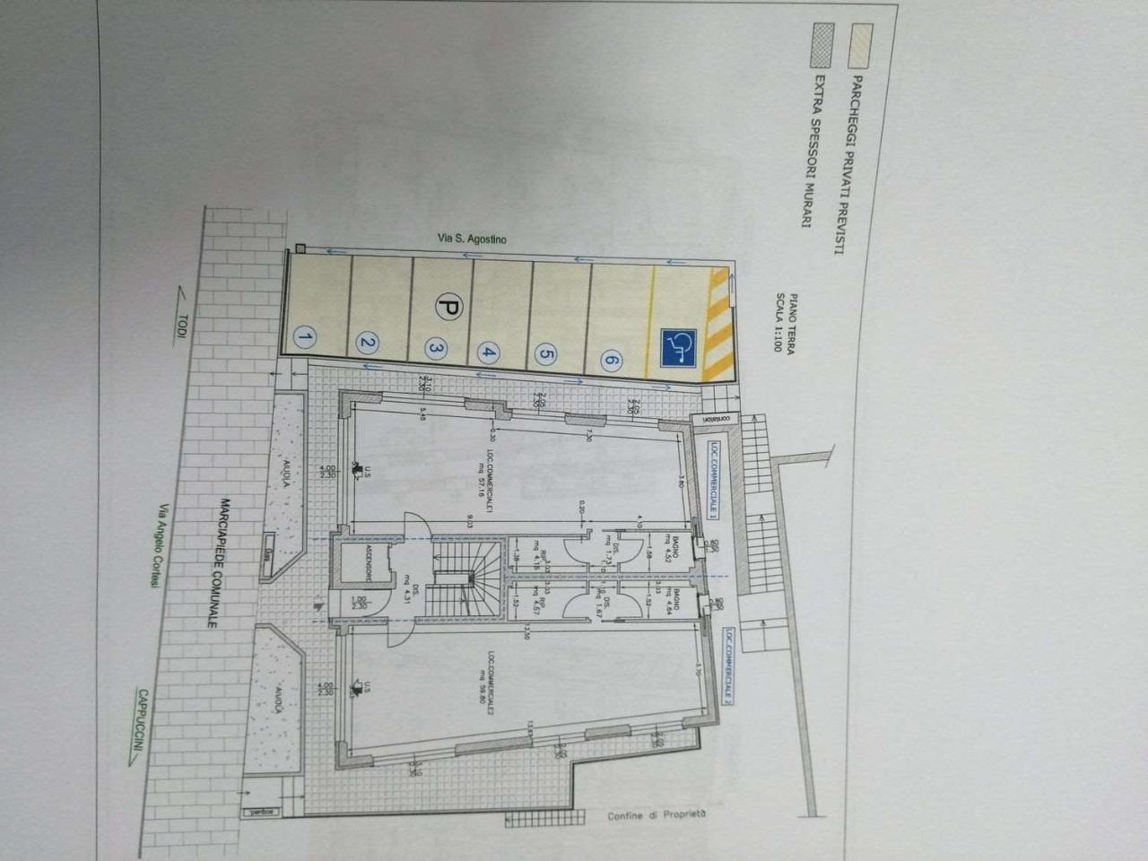 Negozio in Angelo Cortesi, Todi, {3} - Planimetria 1