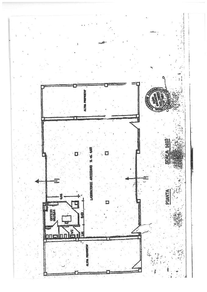 Capannone in Via Alcide De Gasperi, Assisi, {3} - Planimetria 1