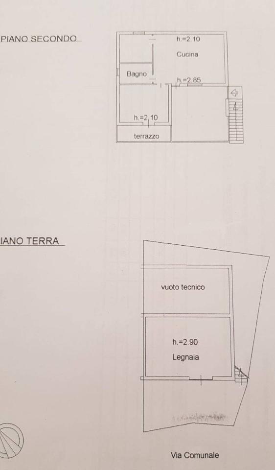 Appartamento in vendita, Via Massa Prato, Maratea - Planimetria 1