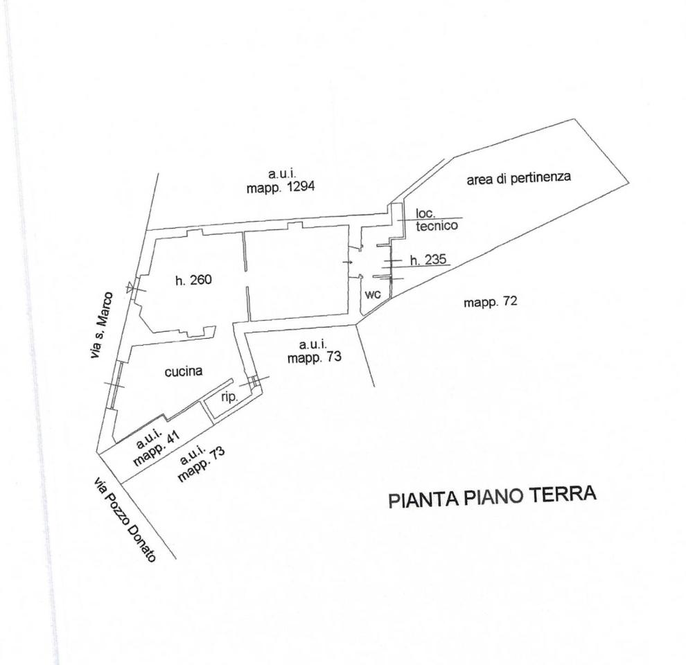 Casa indipendente in vendita, Corso Umberto I 54, Trecchina - Planimetria 1