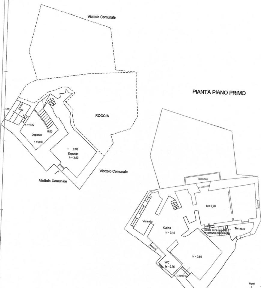 Appartamento in vendita, Via Prazza Inferiore, Maratea - Planimetria 1