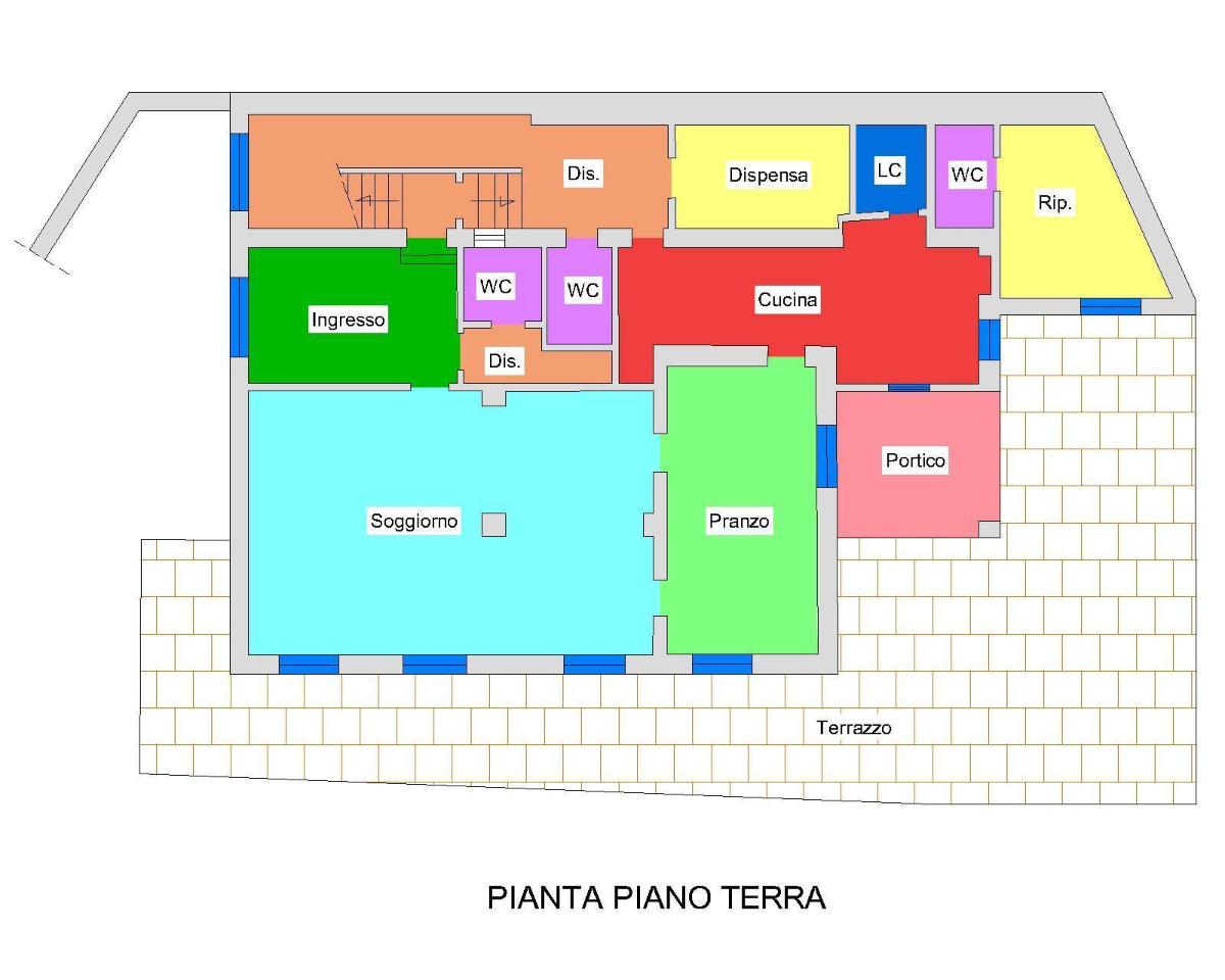 Villa in vendita, Maratea - Planimetria 1