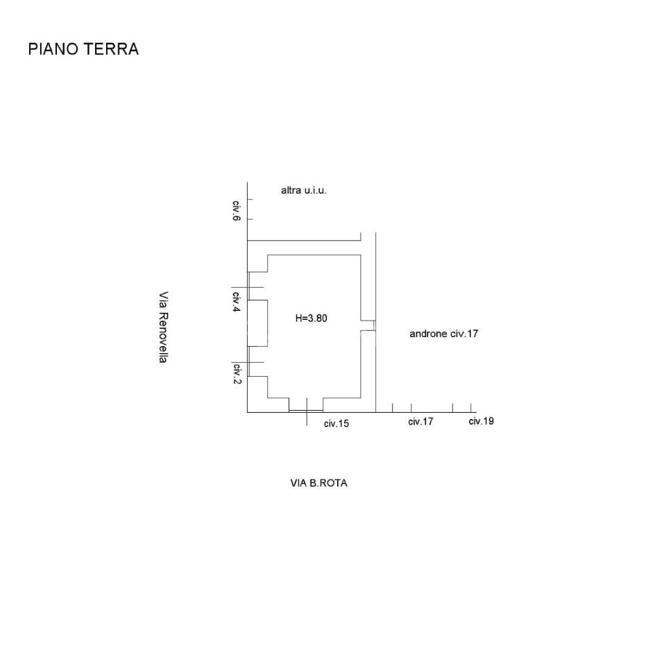 Negozio in Via Renovella 2, Napoli, {3} - Planimetria 1