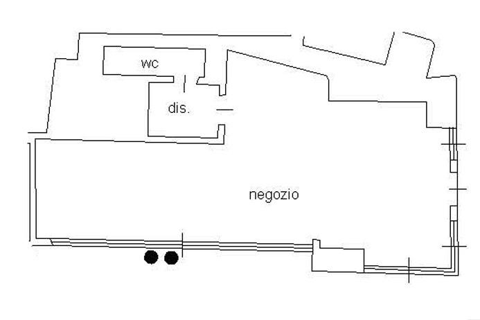 Negozio in , Bergamo, {3} - Planimetria 1