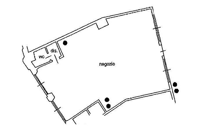 Negozio in , Bergamo, {3} - Planimetria 1