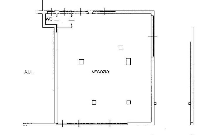 Negozio in , Bergamo, {3} - Planimetria 1