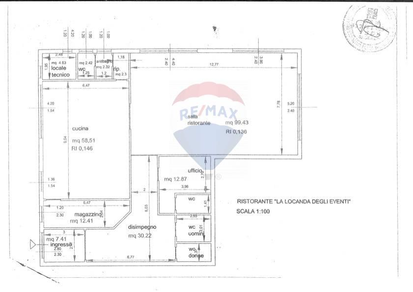 Negozio in Via XX Settembre 359, Avezzano, {3} - Planimetria 1