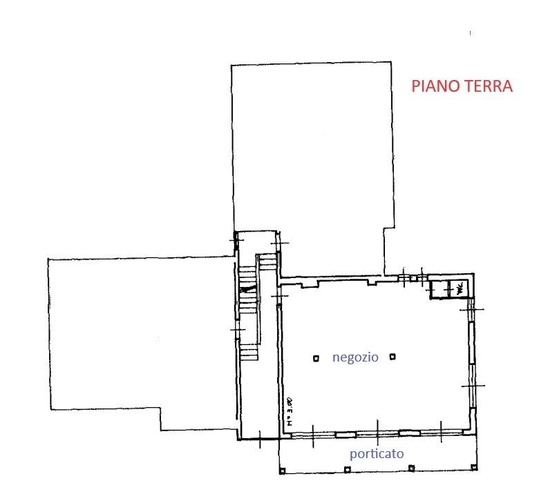 Negozio in Via Aldo Moro, Morfasso, {3} - Planimetria 1