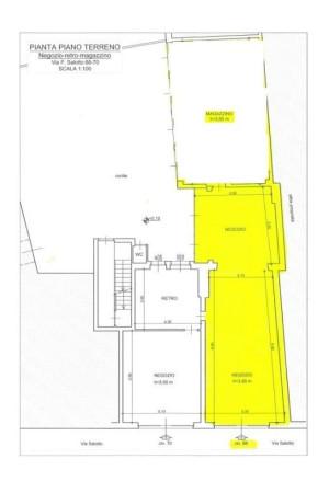 Negozio in Via Ferdinando Salotto 68, Carignano, {3} - Planimetria 1