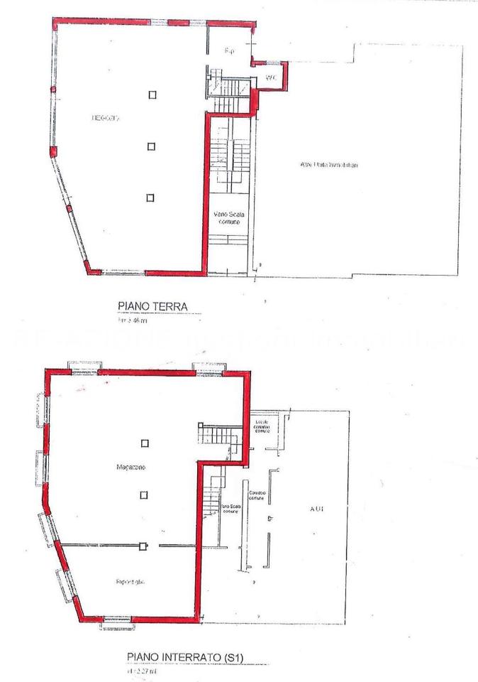 Negozio in Viale Bassani 104, Thiene, {3} - Planimetria 1