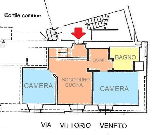 3-room flat in Via Vittorio Veneto, Riva presso Chieri - Photo 1