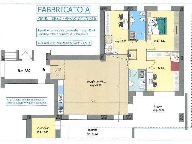 Penthouse in {3}, Via Nazionale 136a - Foto 1