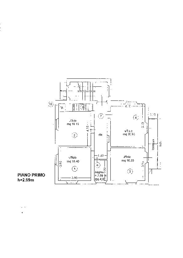 Ufficio in , Lucca, {3} - Planimetria 1