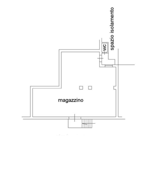 Magazzino in Via Goito, Messina, {3} - Planimetria 1