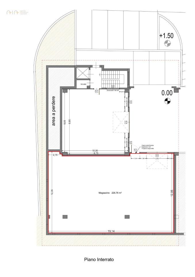 Laboratorio in Via Bernini 125, Grottammare, {3} - Planimetria 1