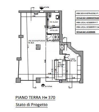 Negozio in Via Pavia, Milano, {3} - Planimetria 1