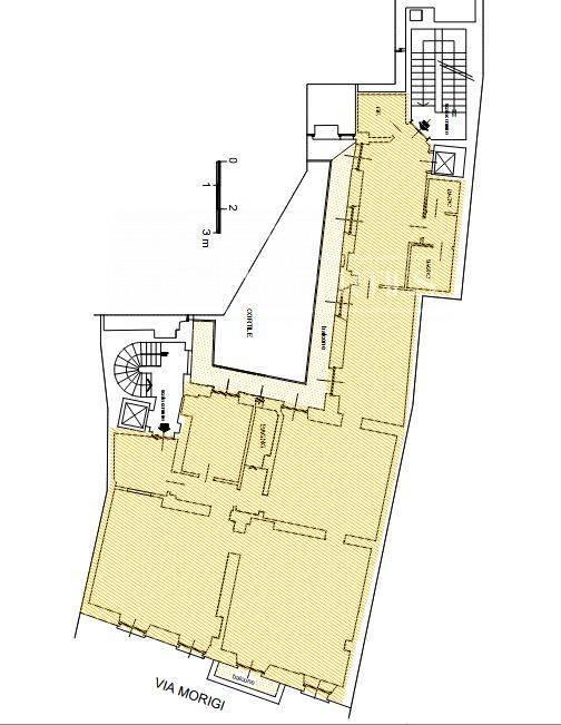 Ufficio in Via Morigi, Milano, {3} - Planimetria 1
