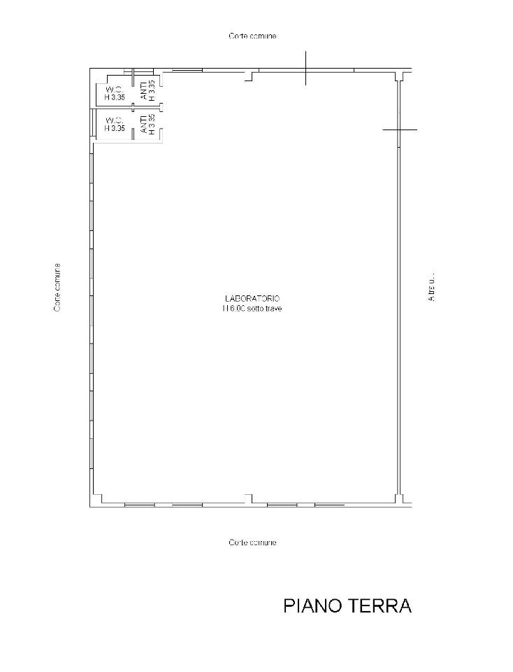 Capannone in Via Amendola 4, San Pietro In Casale, {3} - Planimetria 1