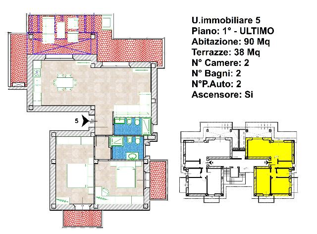 Quadrilocale, Carrara - Foto 1