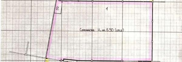 Capannone in , Modena, {3} - Planimetria 1