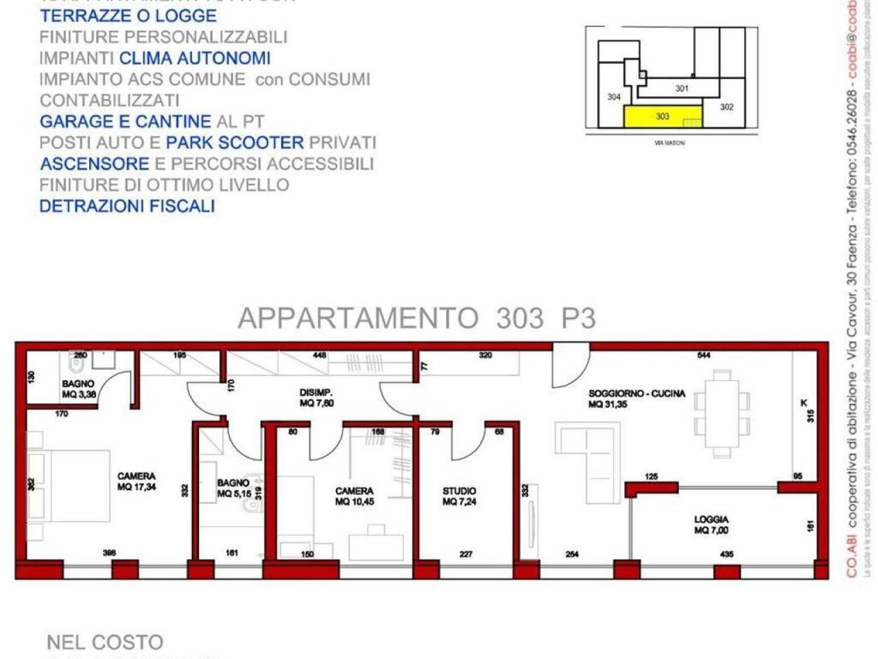 Appartamento in vendita a Faenza