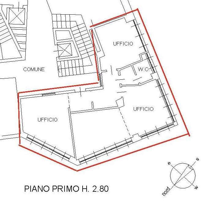 Ufficio in , Bergamo, {3} - Planimetria 1
