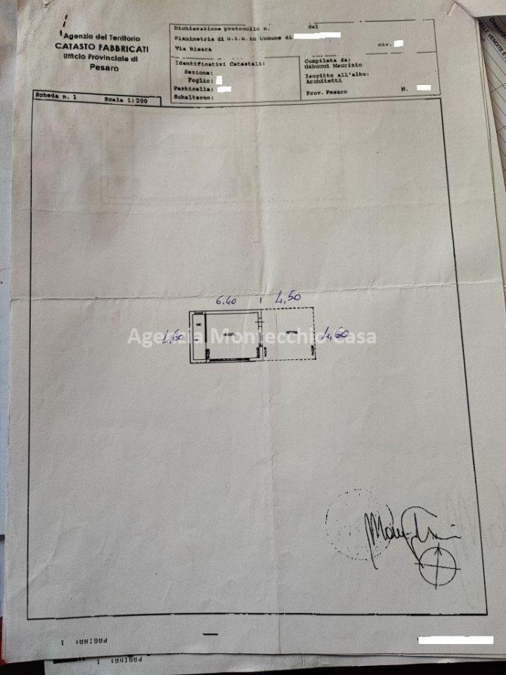 Esercizio commerciale in , Vallefoglia, {3} - Planimetria 1