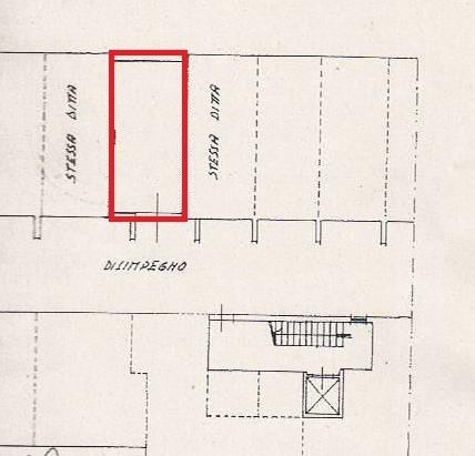 Parcheggio chiuso in Via Angelo Michele Pesce 5, Casamassima, {3} - Planimetria 1